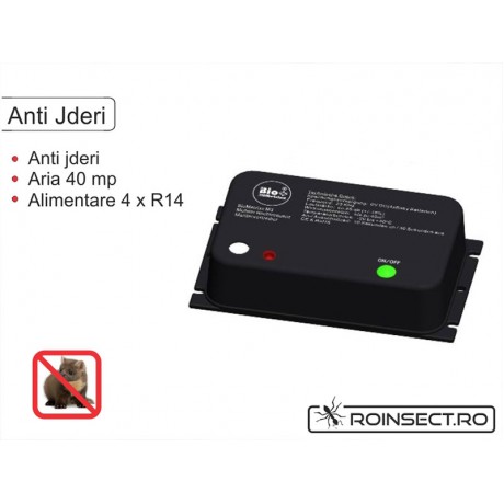 Aparat ultrasunete anti jder, anti soareci, sobolani - Biometrixx M3 (40 mp)