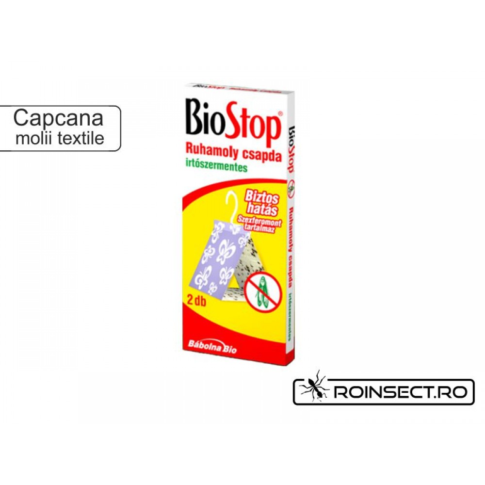 Capcana pentru molia textilelor BioStop (anti molii)