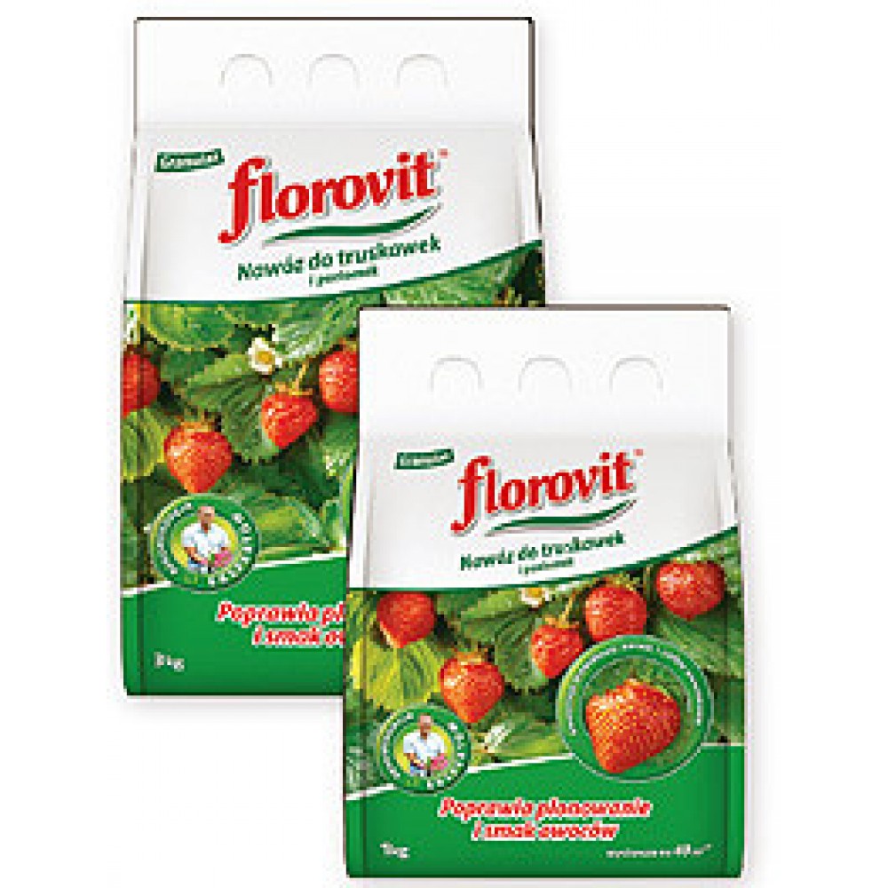 Florovit ingrasamant specializat granulat pentru capsuni, fragi si fructe de padure 3kg.