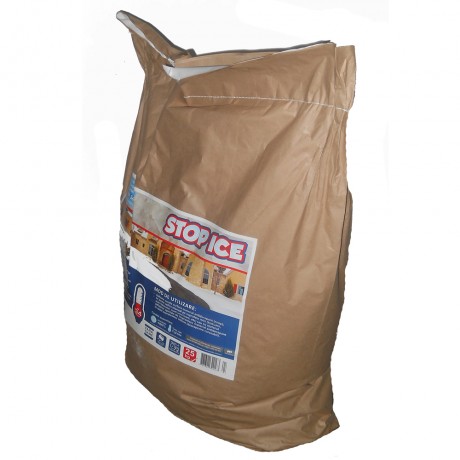 STOP ICE-Produs biodegradabil pentru prevenire/combatere gheata 25kg