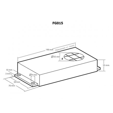 Generator ultrasunete - Kemo FG015 (200 mp)