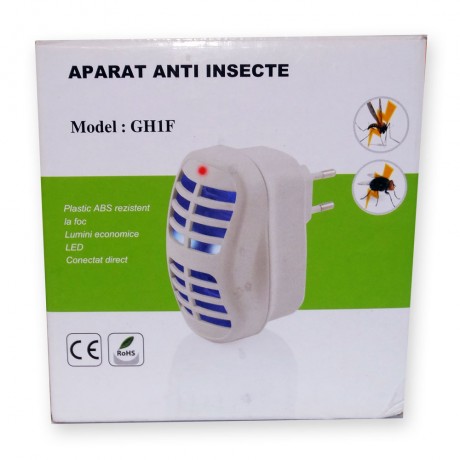 Distrugator insecte cu lampa UV GH1F (20 mp)
