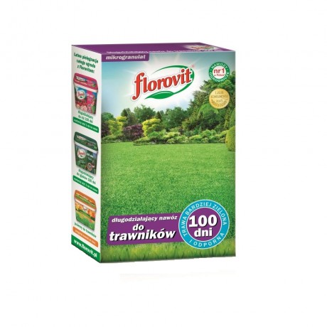 Florovit - Ingrasamant specializat granulat pentru gazon cu efect prelungit 100zile 1kg