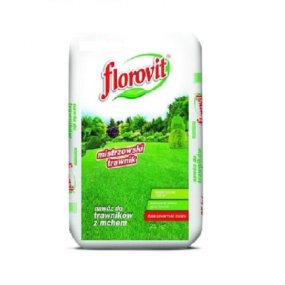 Florovit - Ingrasamant cu nivel ridicat de fier pentru gazon 25kg.