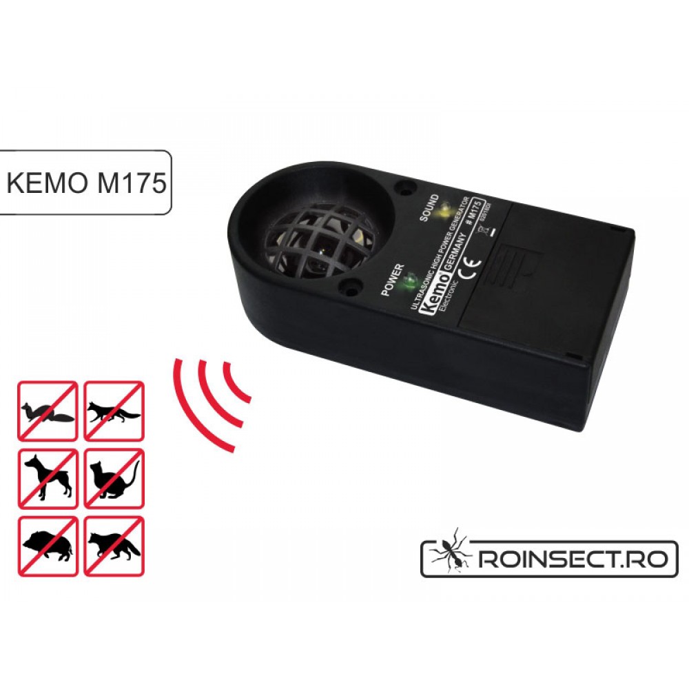 Generator ultrasunete impotriva daunatorilor - Kemo M175