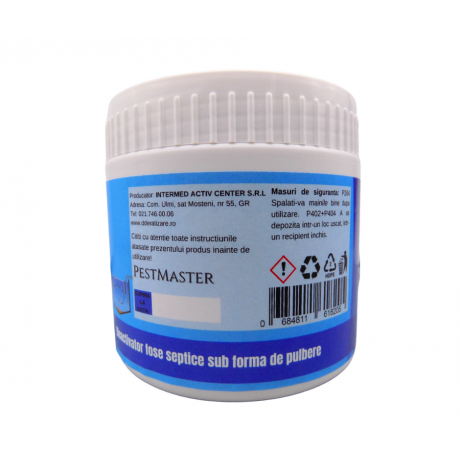 Clean Foss Forte - Bioactivator pentru Fose Septice - 500gr