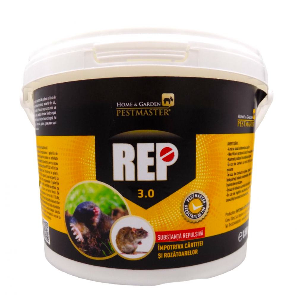 REP 3.0 – Repelent impotriva cartitelor si rozatoarelor - 1,5 kg