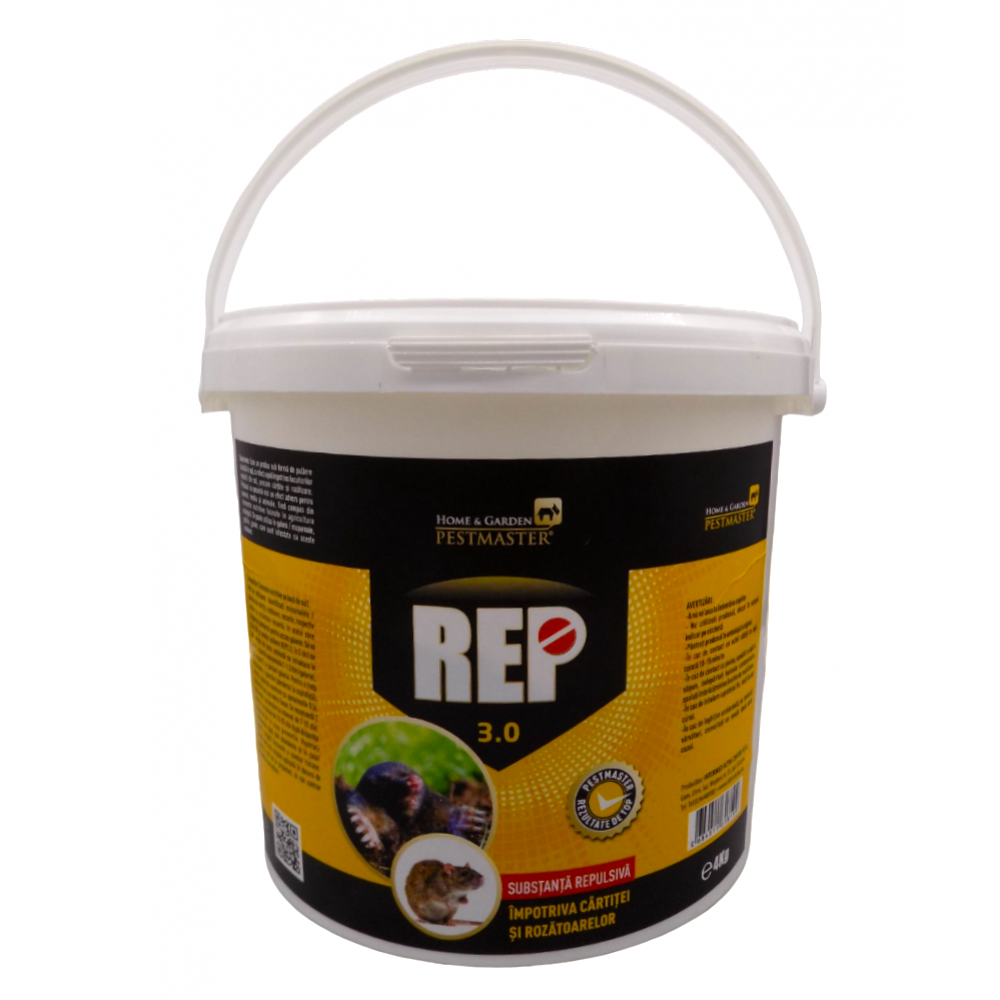 REP 3.0 – Repelent impotriva cartitelor si rozatoarelor - 4 kg