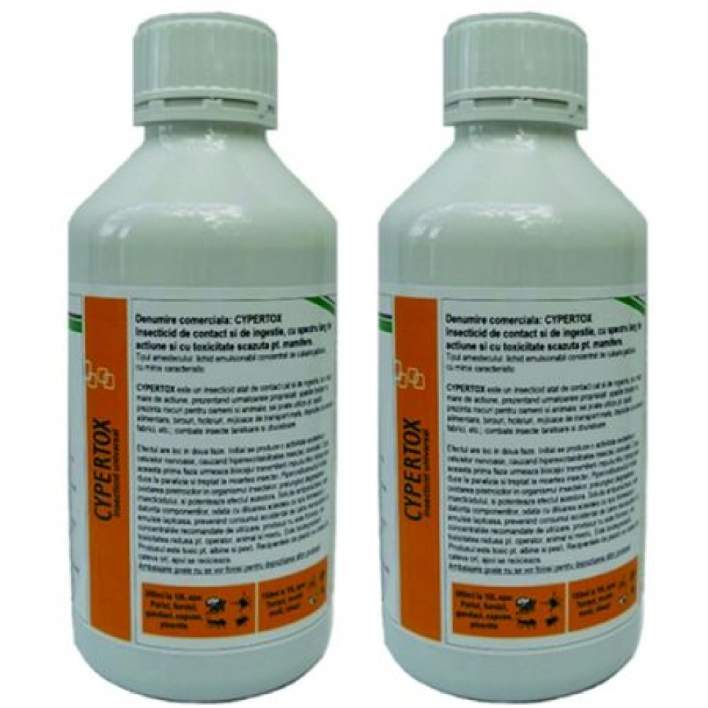 Pachet promotional! Insecticid universal Pestmaster CYPERTOX 1l x 2buc.