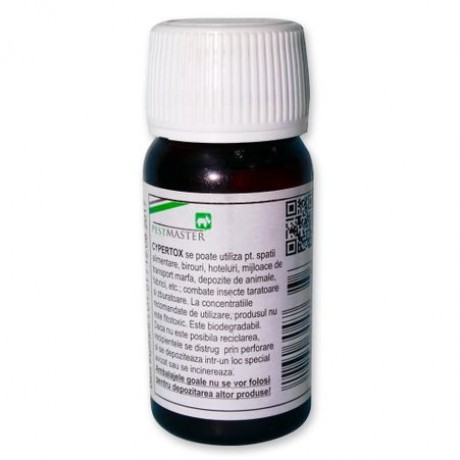 Pachet promotional! Insecticid universal Pestmaster CYPERTOX FORTE 50ml. x 10buc.