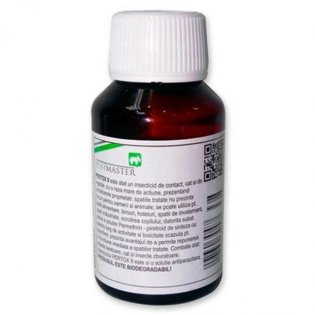 Oferta! Set insecticid universal Pestmaster PERTOX 8 100ml x 5buc.