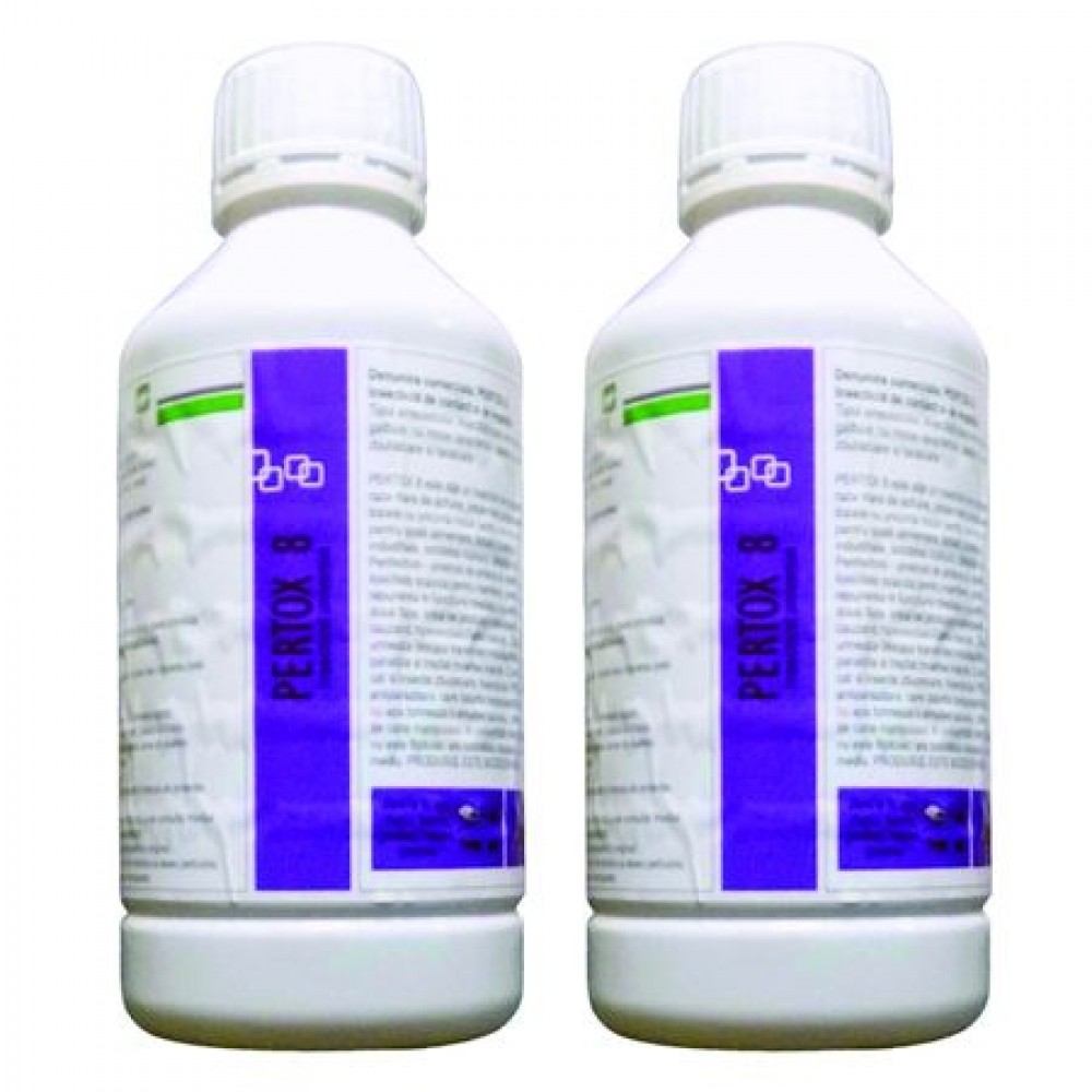 Oferta! Set insecticid universal Pestmaster PERTOX 8 1l x 2buc.