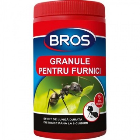 Granule pentru furnici, Bros, 60gr. (008)