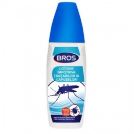 Spray lotiune impotriva tantarilor si a capuselor, Bros, 100ml. (001)