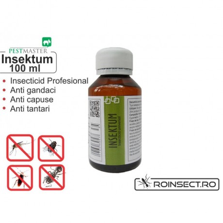 Insecticid universal - Insektum FORTE 100 ml (solutie anti gandaci)