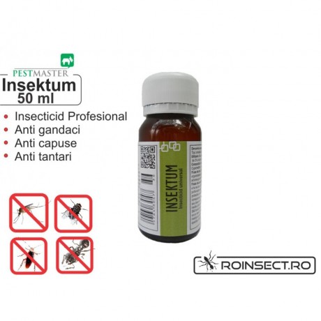 Insecticid universal - Insektum FORTE 50ml (solutie anti gandaci)