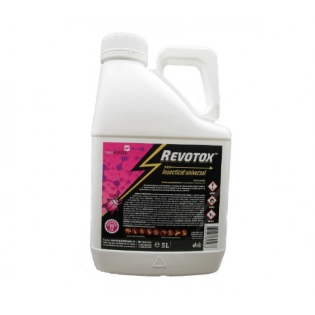 REVOTOX, solutie pentru dezinsectie profesionala, elimina gandaci, 5l.