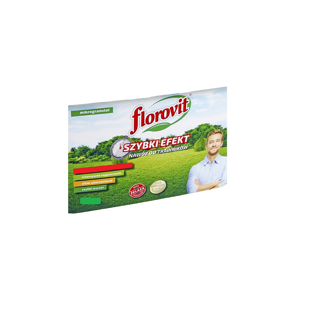 Florovit - Ingrasamant specializat granulat pentru gazon cu efect rapid 25kg.