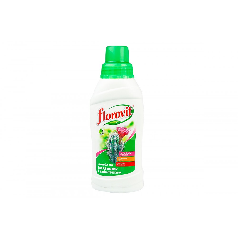 Florovit ingrasamant specializat lichid pentru cactusi si plante suculente 0.55L