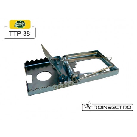 Capcana mecanica pentru soareci Metal Trap Miny TTP38 (set 2 buc) 