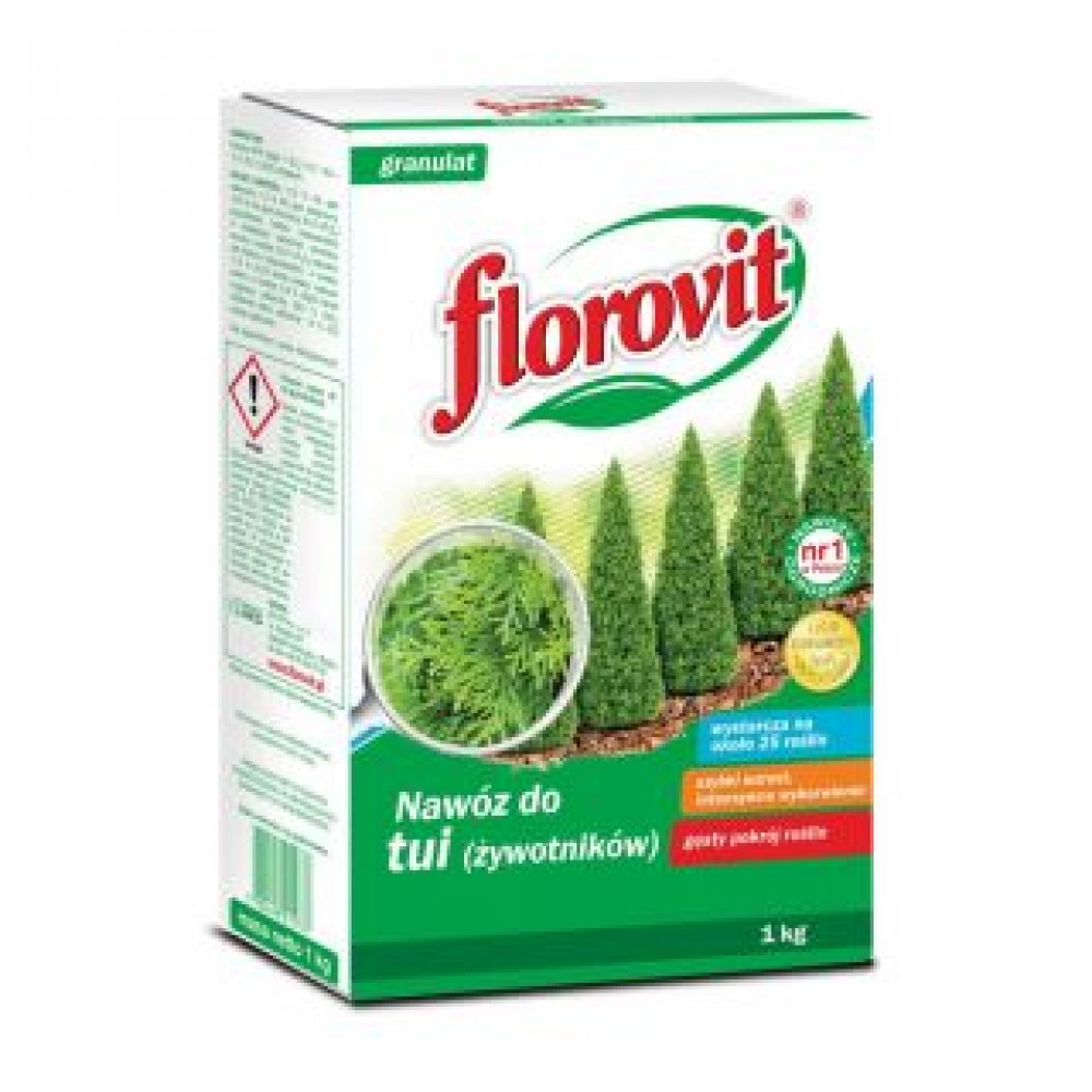 Florovit - Ingrasamant Thuja (arborvitae) –Tuia 1kg.
